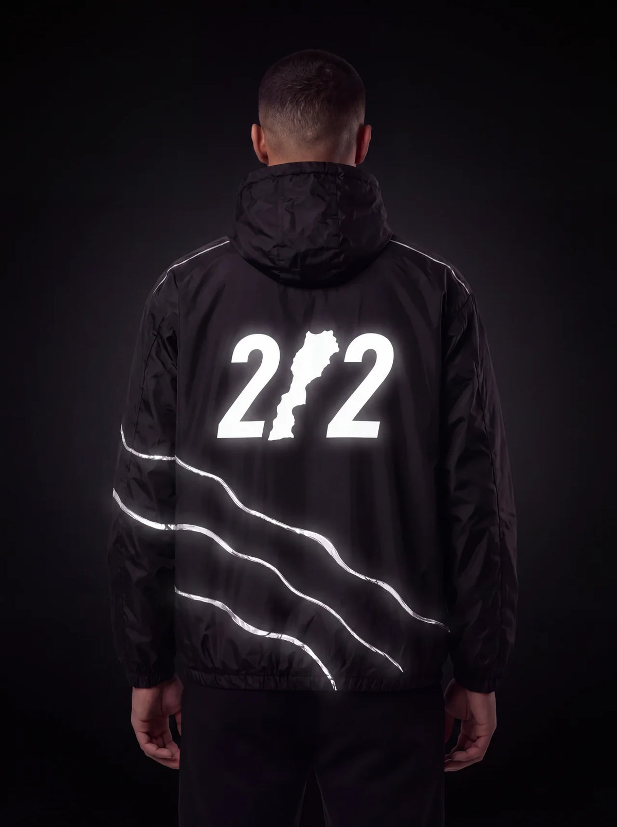 Veste Réfléchissante Maroc · 212 · Noir