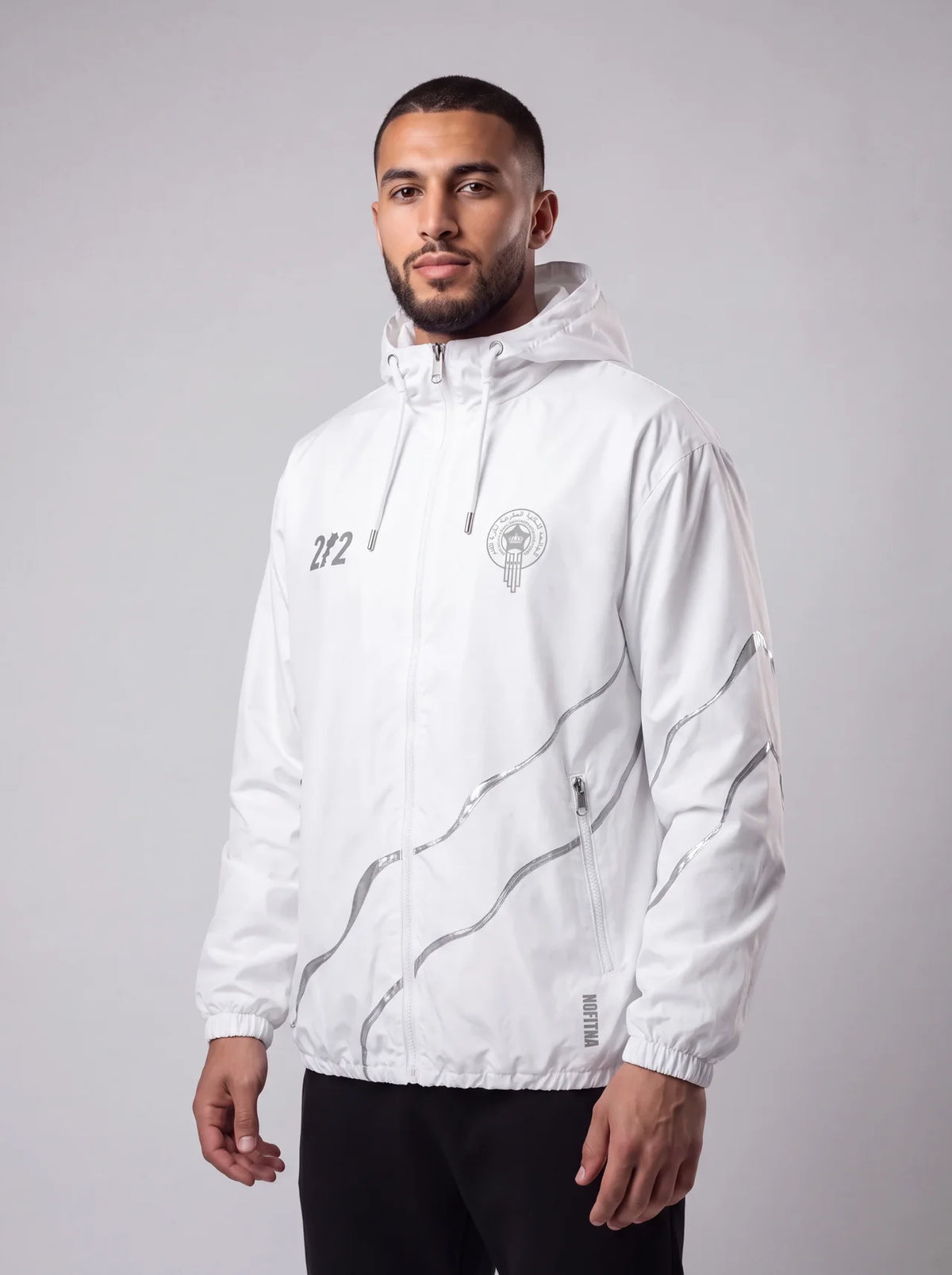 Veste Réfléchissante Maroc · 212 · Blanc